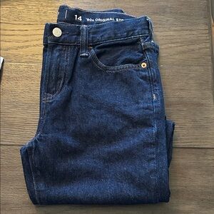 GAP Boys Deep Indigo Straight Jeans